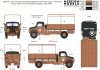 Gecko Models 35GM0155 Bedford OYD Truck 3t 4x2 GS (Metal Cargo Body) 1/35